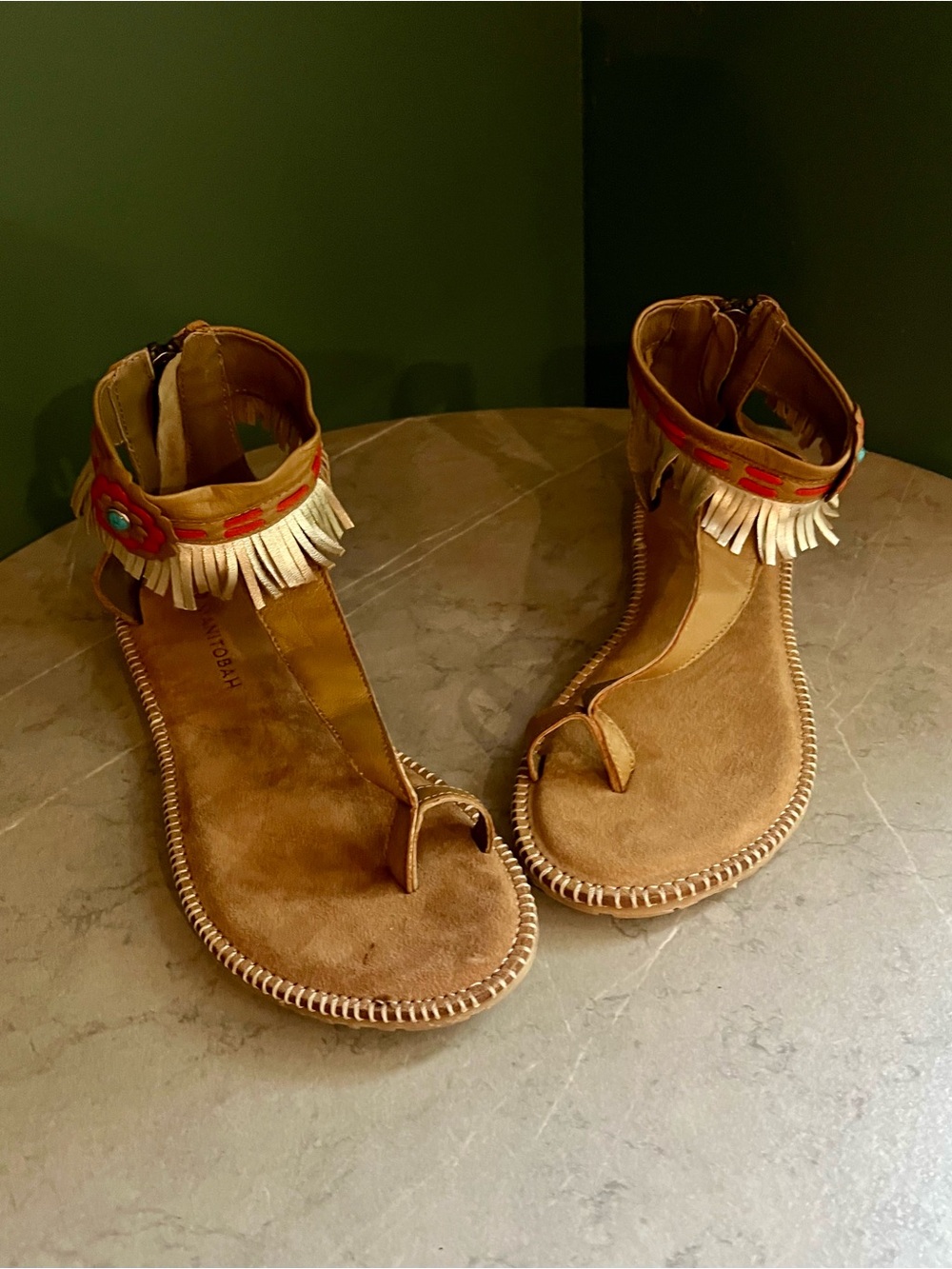 Manitobah Wasaga Ankle Sandals
